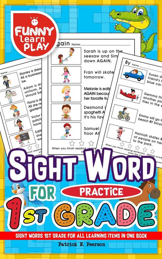 Sight Word Books 5 - Sight Words 1st Grade - cover
