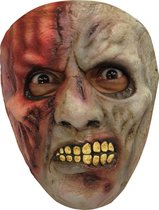 Partychimp Zombie Eleven Gezichts Masker Halloween Masker voor bij Halloween Kostuum Volwassenen - Latex - One-size