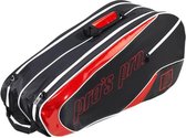 Pro's Pro 8-Racketbag zwart-rood L112