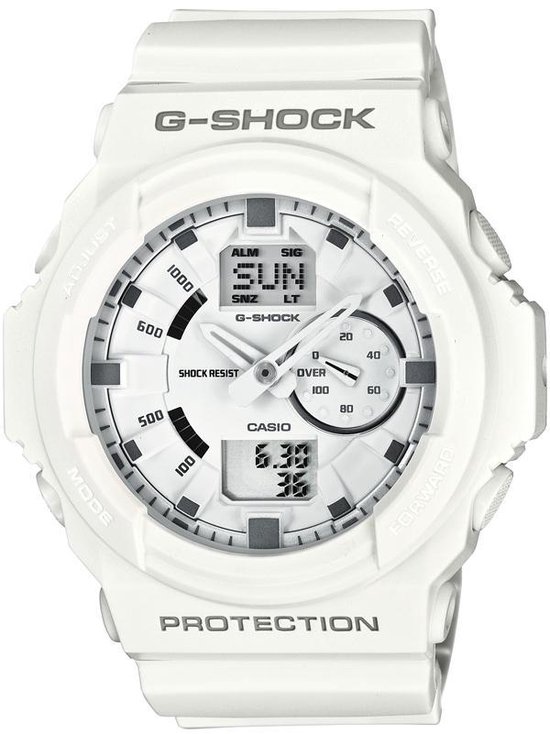 Casio GA-150-7AER - Horloge - 52 mm - Kunststof - Wit | bol.com