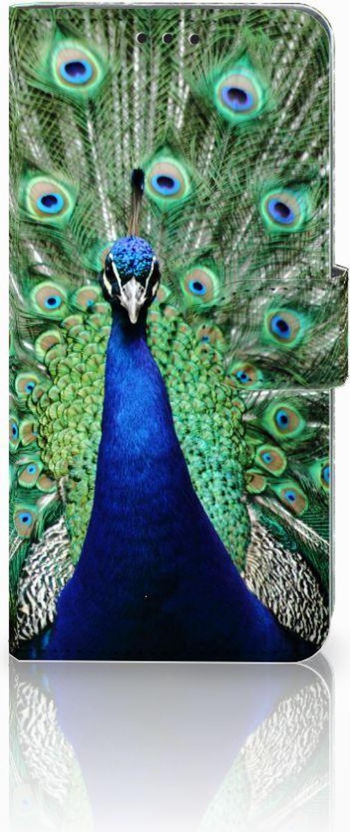Huawei P30 Pro Telefoonhoesje met Pasjes Pauw