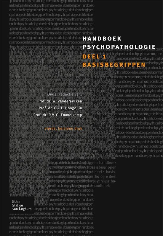 Handboek psychopathologie