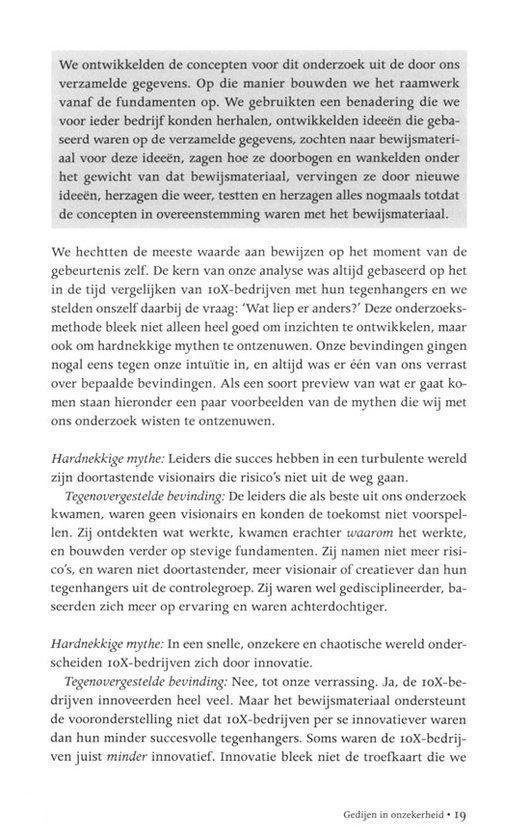 Business bibliotheek - Great by choice