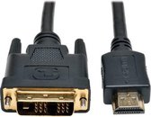 Tripp Lite P566-020 6.1m HDMI DVI-D Zwart video kabel adapter