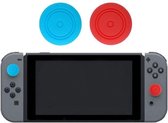 Switch Controller Thumbgrip Thumb Grip Cap Thumbsticks - Blauw/Rood 1 paar