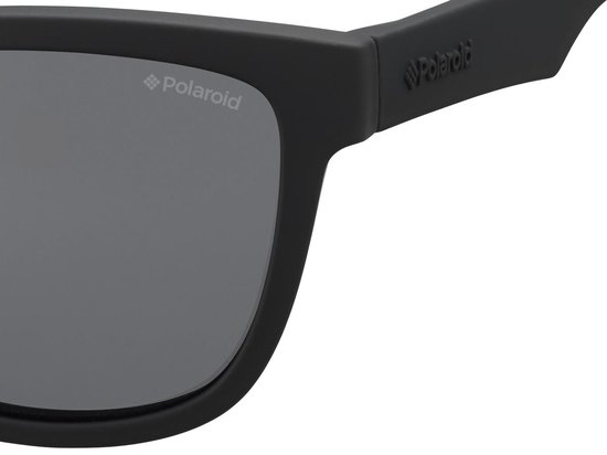 Polaroid Zonnebril 8018/s Yyv/y2 Junior Wayfarer Zwart/grijs van Polaroid — afbeelding 4
