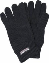 Gebreide Heren Handschoenen Thinsulate Zwart/XL/H9034