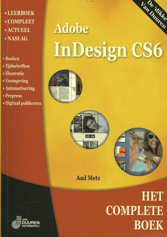 Het complete boek - Adobe indesign cs6 - cover