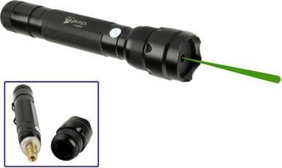 Aannemelijk Verslaafde Zeep Groen licht zaklamp Laser aanwijzer Pen Max Output: 4mw kan het licht van  de wedstrijden | bol.com