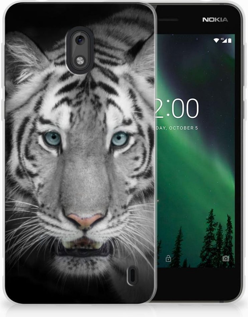 Nokia 2 TPU Hoesje Tijger