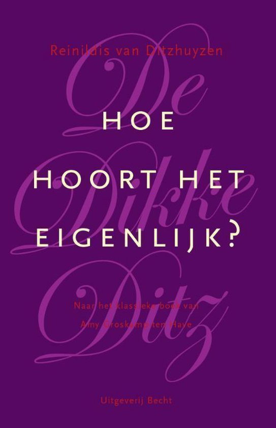 Cover van het boek 'De Dikke Ditz' van R. van Ditzhuyzen