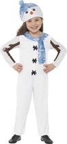 Kerst sneeuwpop kostuum voor kinderen - Verkleedkleding - Maat 104/116