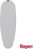 Rayen - strijkplankovertrek (zilver-grijs) 2-laags