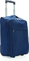 Xd Collection Trolley Opvouwbaar 40 Liter Polyester Blauw