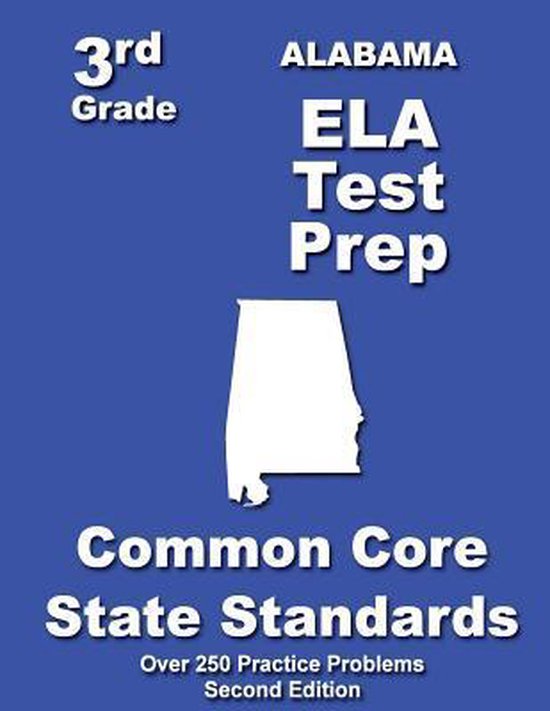 Alabama 3rd Grade Ela Test Prep - cover