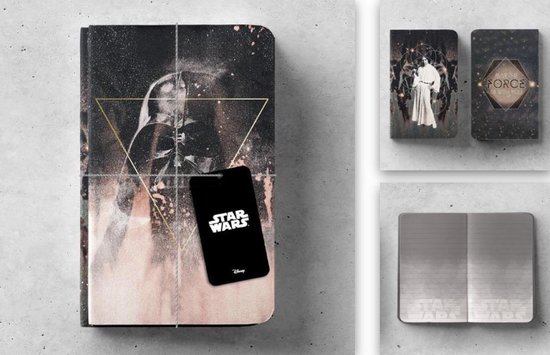 Carnet A5 Star Wars Dark Vador – 240 Pages Lignées, Couverture Rigide Officielle, Design Empire Galactique
