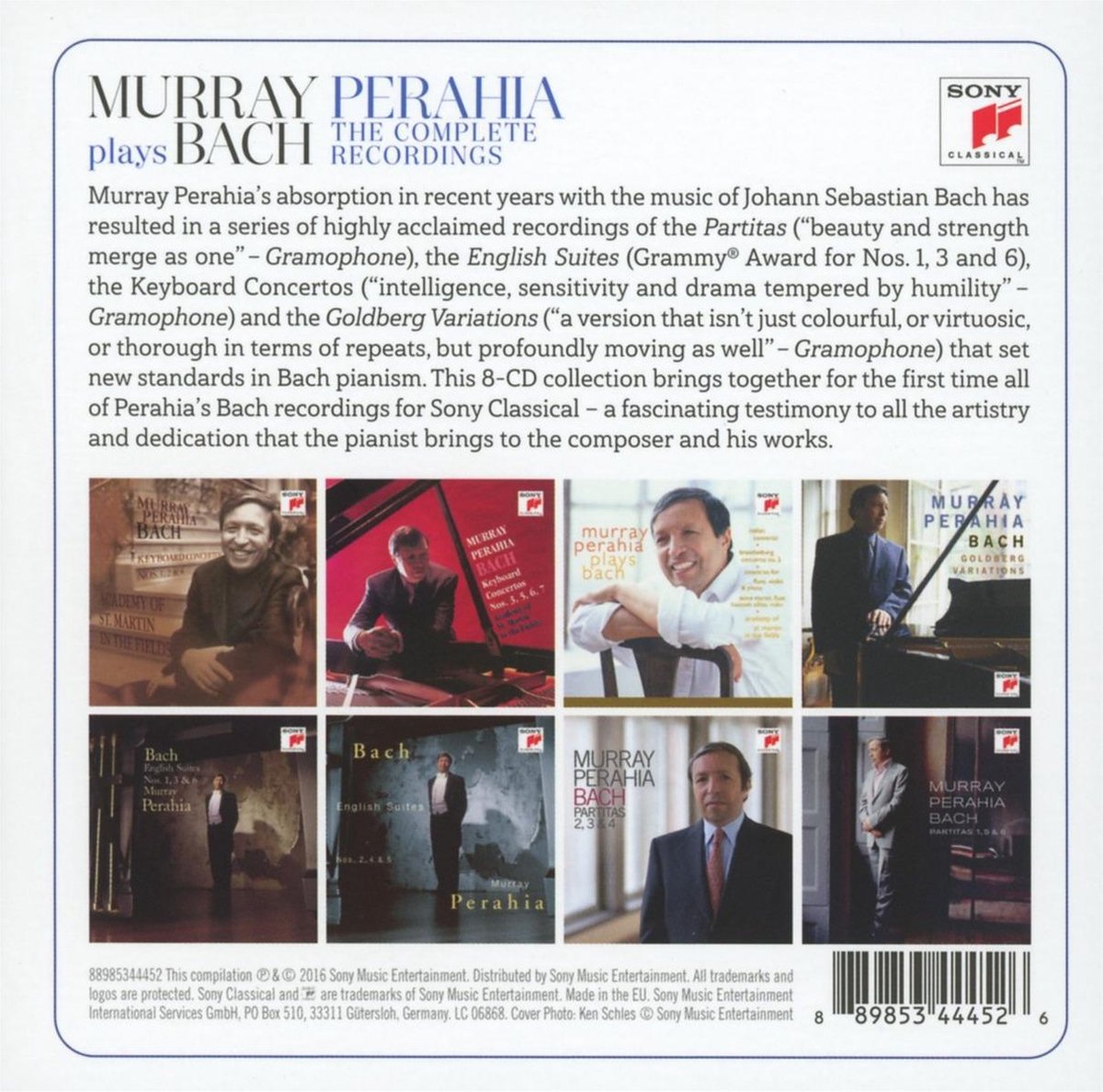 非常に良い】Murray Perahia plays Bach - The Complete Recordings