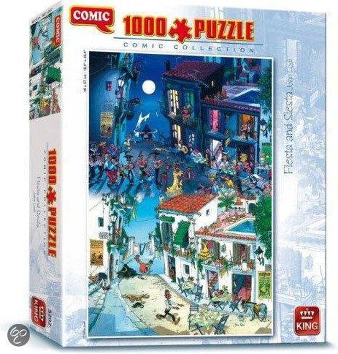 King International Komische Puzzel Fiesta And Siesta