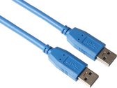 HQ - USB 3.0 Kabel - Blauw - 5 meter