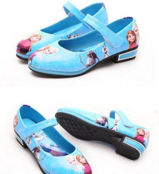 Elsa en Anna prinsessen schoentjes maat 26 valt als maat 22 binnenmaat 15 5 cm bij. bol