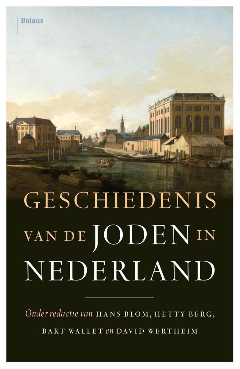 Omslag van Geschiedenis van de joden in Nederland