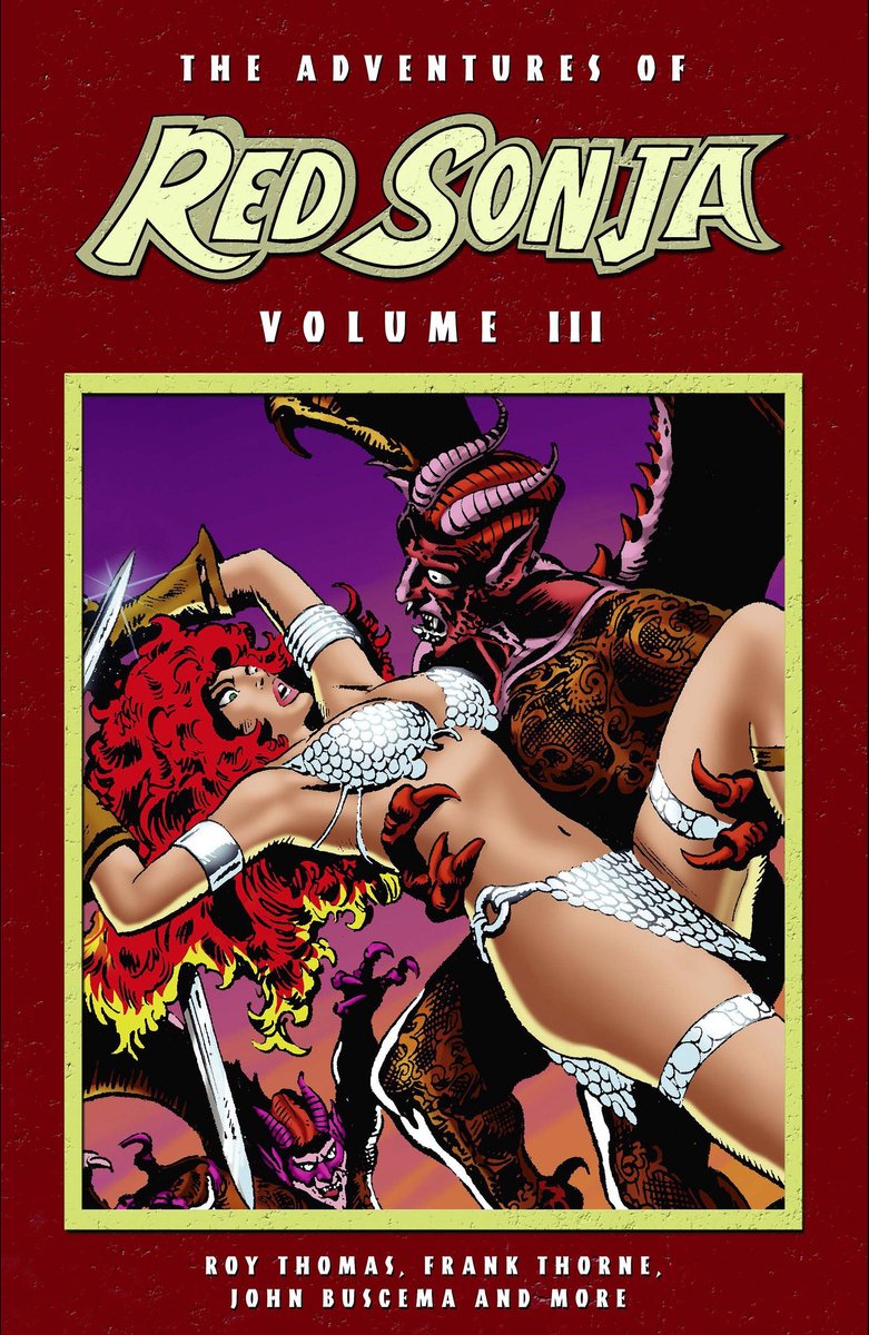 Omslag van Red Sonja - The Adventures of Red Sonja Vol 3