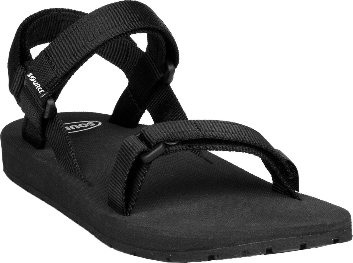 Source Classic Sandaal dames Wandelsandalen - Maat 40 - Vrouwen - zwart