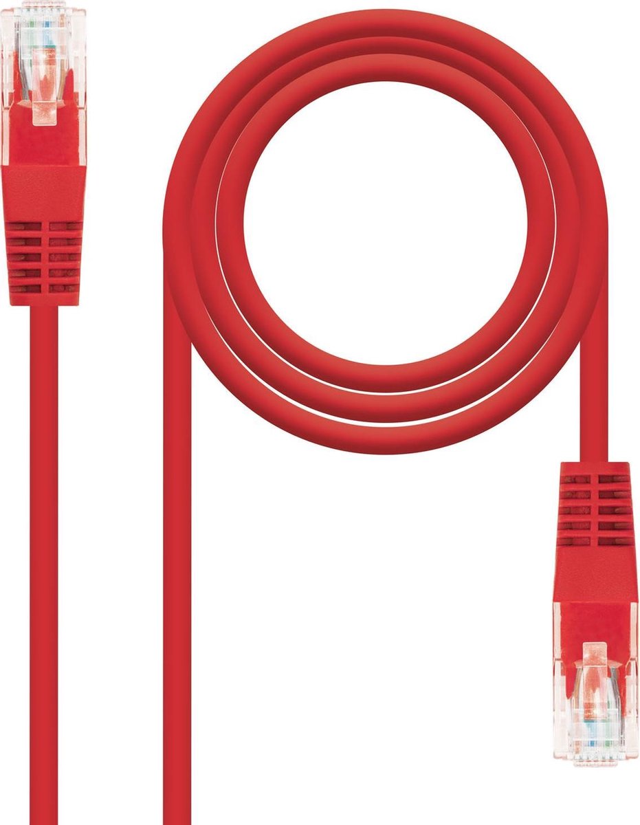 Patchkabel Categorie 6 UTP NANOCABLE 10.20.0403 Rood 3 m