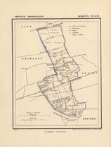 Historische kaart, plattegrond van gemeente Nuland in Noord Brabant uit 1867 door Kuyper van Kaartcadeau.com