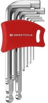 PB Swiss Tools stiftsleutelset 9 delig binnenzeskant kogelkop - PB212.DH-10