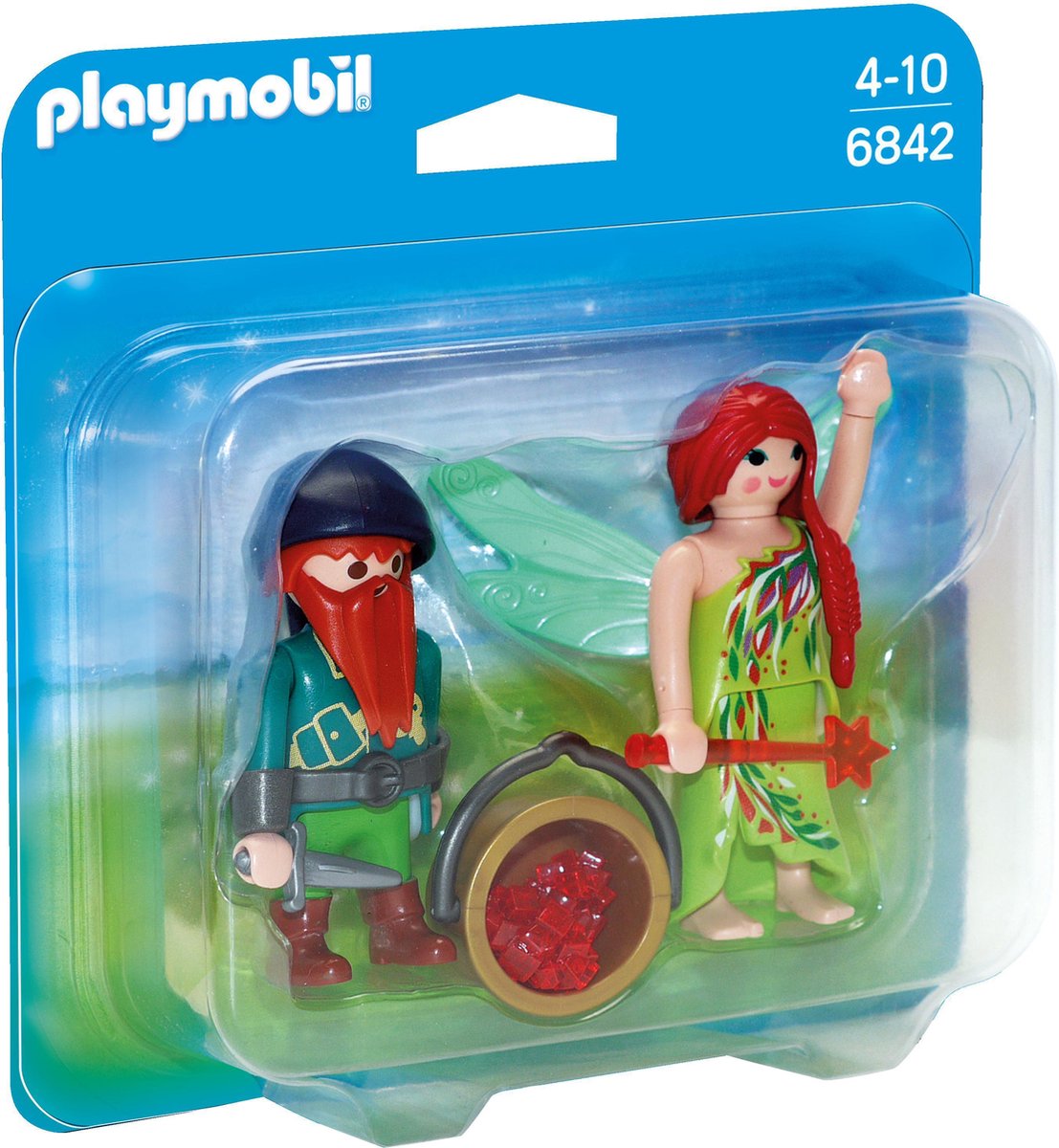 PLAYMOBIL Duopack elf en dwerg - 6842