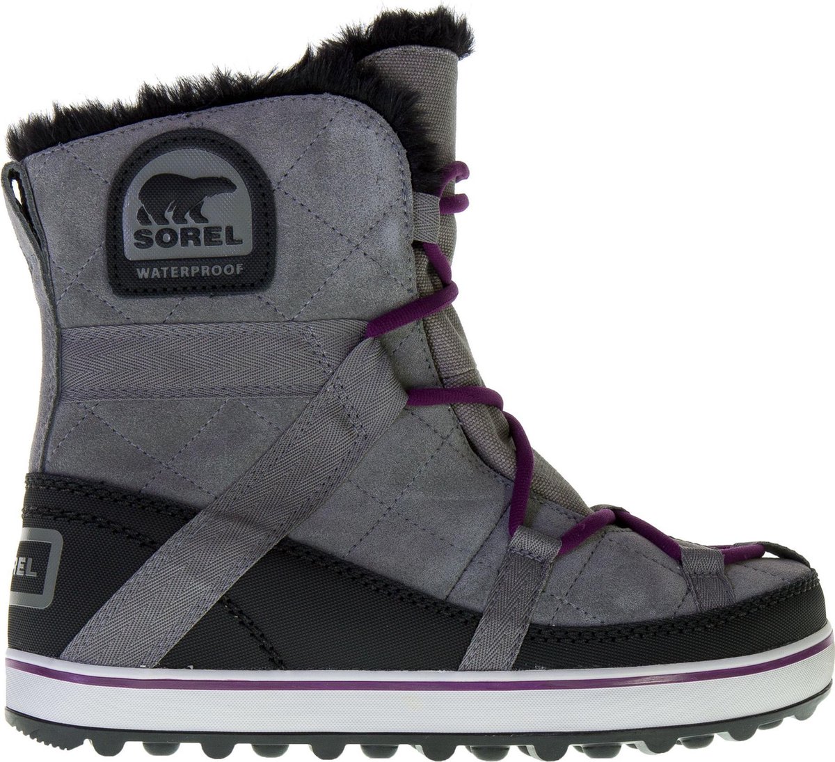 Sorel Glacy Explorer Shortie Snow Boots Ladies Snow Boots - Taille 41 -  Femme - gris /... | bol