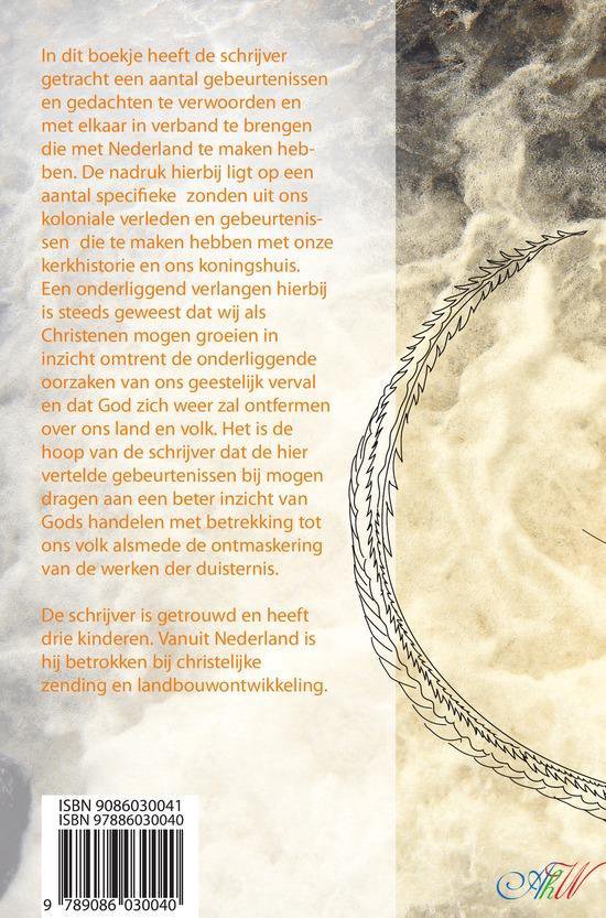 Achterkant boek met samenvatting, informatie over de auteur en ISBN.