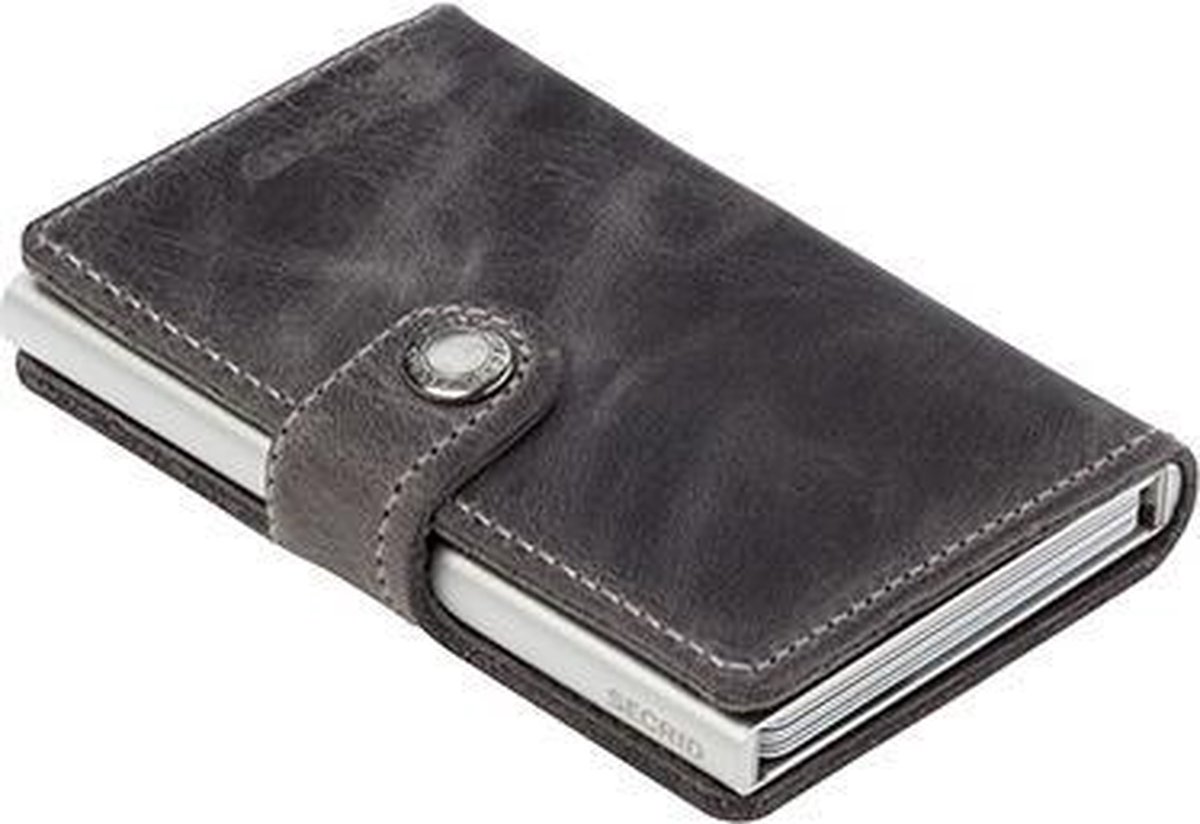 Secrid Mini Wallet Vintage Grey | bol.com