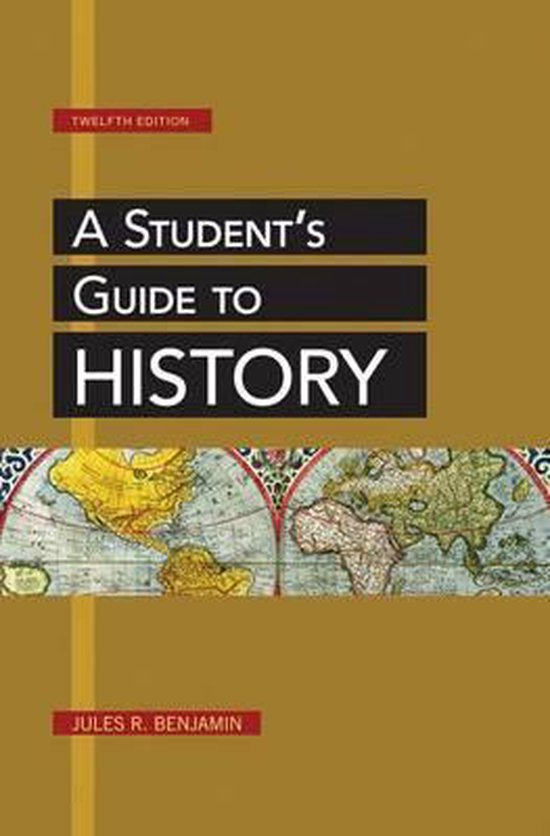 Students Guide To History 9781457621444 Jules R. Benjamin Boeken