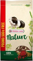 Versele-Laga Nature Cobaye - Nourriture pour cochon d'Inde - 1,8 + 0,5 kg
