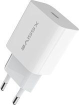 Xssive Fast Charger - Chargeur rapide domestique 25W PD3. 0 USB-C adapté à Apple et Samsung