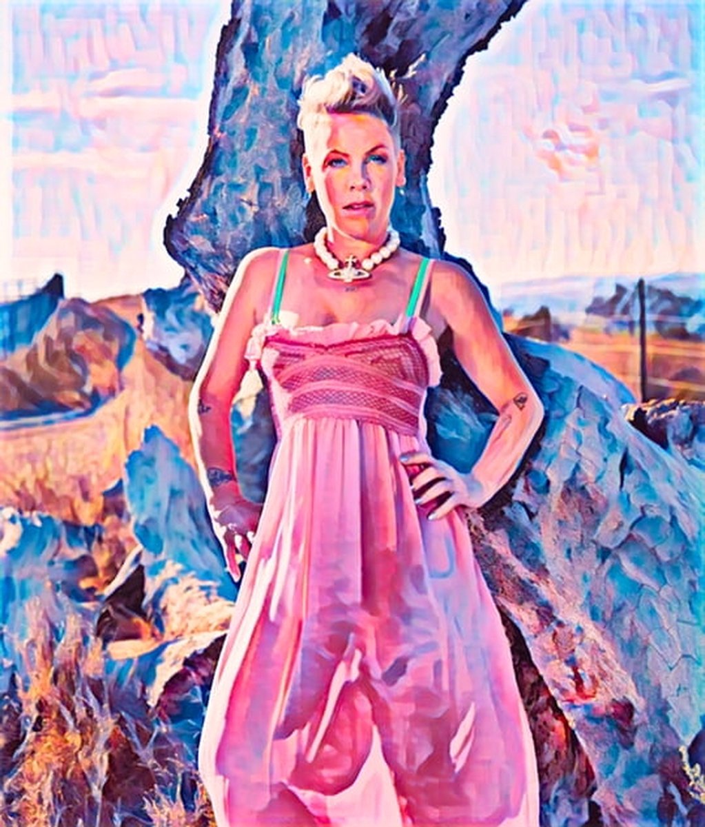 Passion For Art Pink 3 - Poster - 30 x 40 cm Roze