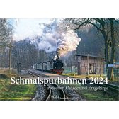 GeraMond - Wandkalender - Schmalspurbahnen 2024 - Duitsland - Kalender - 49 x 34 cm