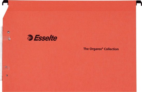 Esselte Orgarex Dual Laterale Hangmap - A4 - 25 stuks - Oranje - 21627