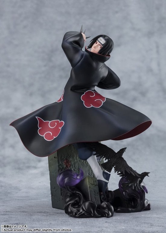 Bandai Tamashii Nations Naruto Shippuden FiguartsZERO Extra Battle PVC Statue Itachi Uchiha -The Light & Dark of the Mangekyo Sharingan- 24 cm Beeld
