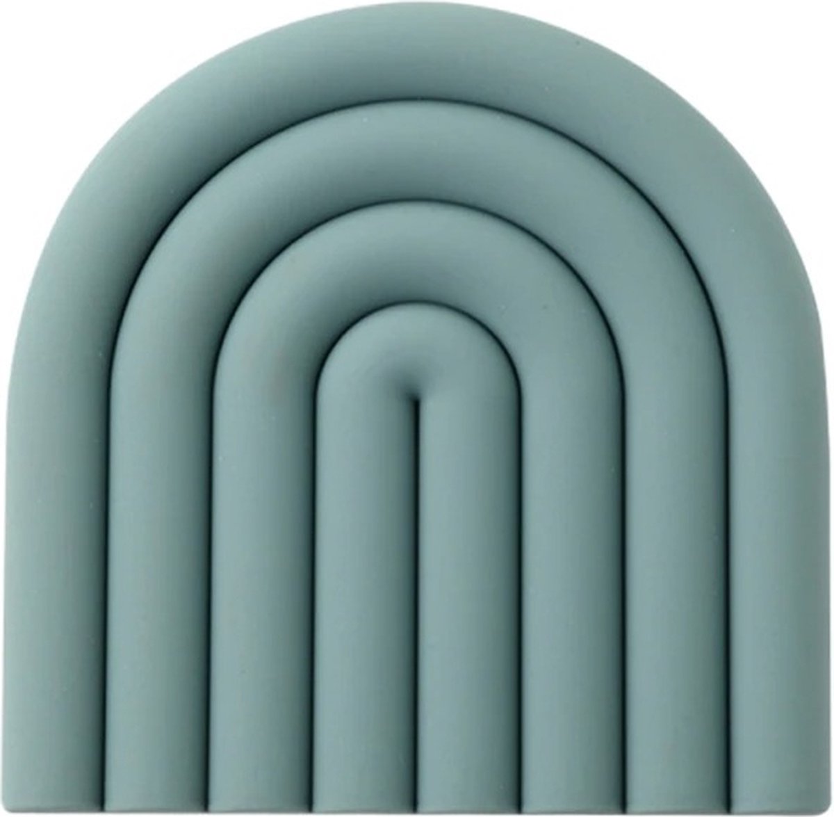 COZELLA® Onderzetter Siliconen – Placemat Pannenonderzetter Hittebestendig – Antislip – Aqua Blauw