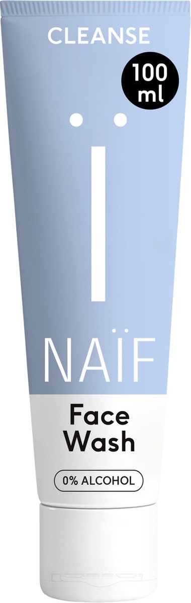 Naïf - Gezichtsreiniger - Face Wash - 100ml - Gezichtsverzorging - met Natuurlijke Ingrediënten - Naïf