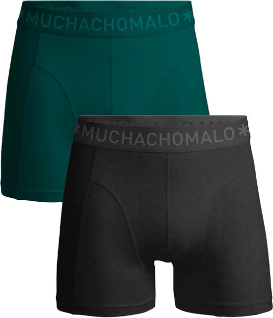 Muchachomalo Heren Boxershorts - 2 Pack - Maat S - Mannen Onderbroeken