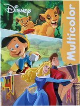 MultiColor Disney - Livre de coloriage Pinocchio pour enfants