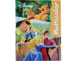 Multicolor - Disney Pinokkio - 32 Pagina's - 17 Kleurplaten en 17 Voorbeelden - Voor Kinderen - Uitermate Geschikt voor Kleurpotloden en Wasco