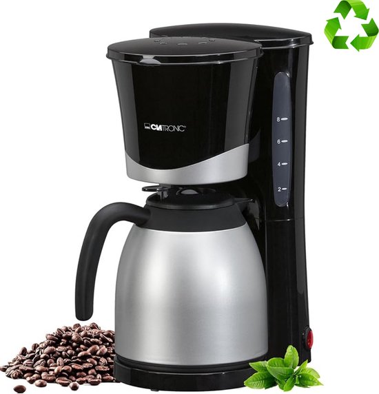 Koffiezetapparaat met Thermoskan Filterkoffie Druppelstop & Automatische... bol