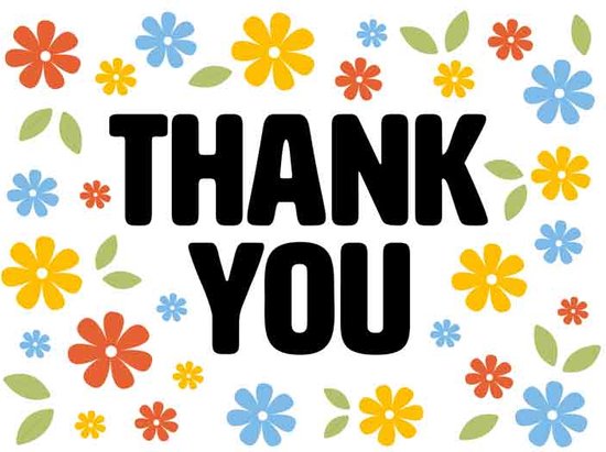 Wenskaart Dank je wel | bol