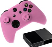 Gadgetpoint | Siliconen Game Controller(s) Hoesjes | Performance Antislip Skin Beschermhoes | Softcover Grip Case | Roze | Accessoires geschikt voor Xbox One