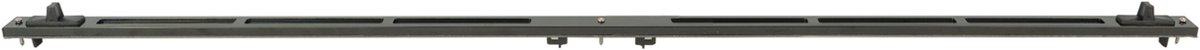 Airace Gleufluchtventilatie - Afsluitbaar binnenrooster - zwart ral 9005 - Type V-880-Z-1
